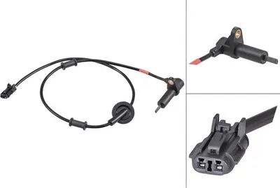 Produktbild von A.B.S. ABS Sensor Raddrehzahl für HYUNDAI ACCENT Stufenheck (X-3) 31966