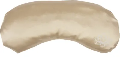 Produktbild von Bodhi Augenkissen aus Seide mit Leinsamen & Lavendel, beige, ca. 23x11 cm, waschbarer Bezug
