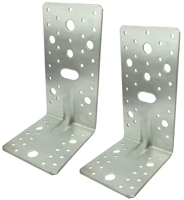 Immagine prodotto di Solidchoice - Set di 2 staffe di montaggio forate