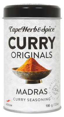 Image de Cape Herb and Spice Curry Madras mélange d'épices de l'Inde 100g