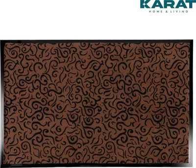 Immagine prodotto di Tappetino di design per la pulizia Brasil Brown 90x150 cm Tappetino per la raccolta dello sporco