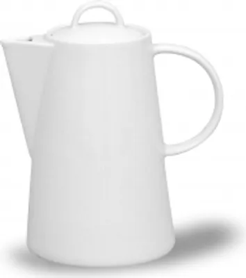 Produktbild von Weiße Kaffeekanne 1,2 l, Porzellan Thun Tom