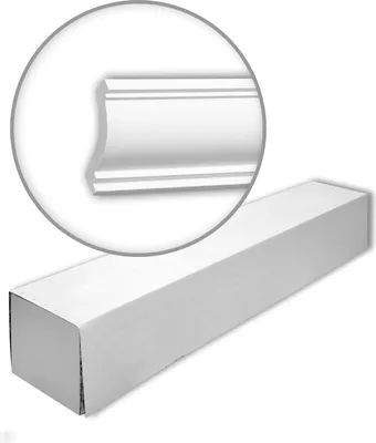 Produktbild von Profhome 150215 Eckleisten 1 Karton SET mit 9 Zierleisten | 18 m