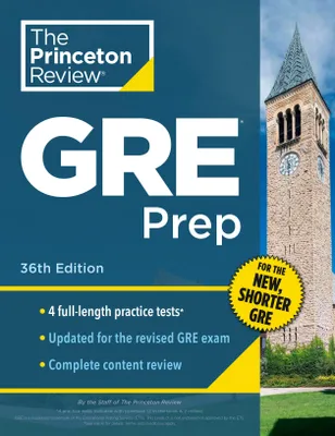Produktbild von Princeton Review GRE Prep, 36th Edition