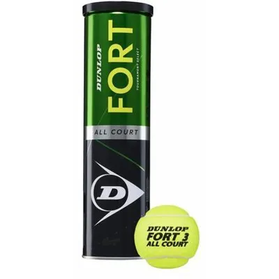 Image de Pack de 4 balles de tennis Dunlop Fort All Court TS