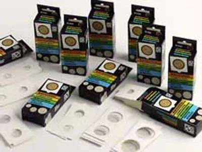 Produktbild von DAVO 28057 Münzrähmchen 39,5 (25 Stk.)