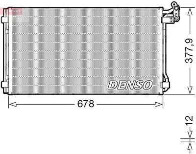 Zdjęcie produktu dla Skraplacz klimatyzacji DENSO DCN32068