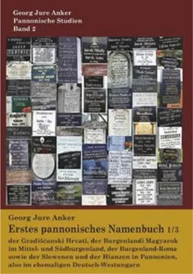 Obrázek produktu pro Erstes pannonisches Namenbuch 1/3