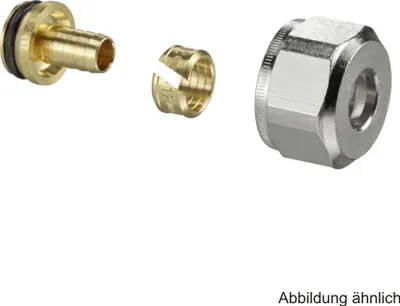 Produktbild von Oventrop OV Klemmringverschraubung Ofix K 2-fach, f AG 3/4Z Eurokonus 16x2mm