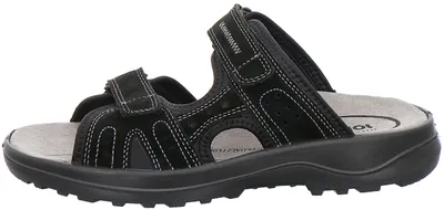 Produktbild von Jomos Herren Echtleder Pantolette 'LIBERTA' schwarz, Herren:48 EU