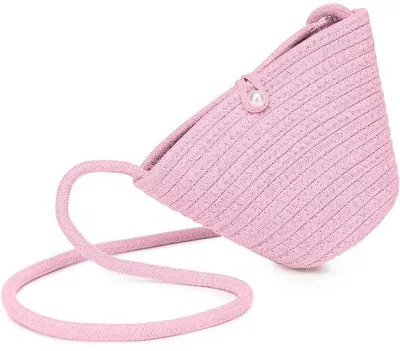 Imagen del producto de Ibenzoa®: Bolso de playa tejido a mano para mujer. Bolsa ligera hecha de hilo de algodón natural, 25 x 10 x 6 cm, 0,28 kg. Se puede llevar al hombro o en la mano, ideal para la playa y el uso diario