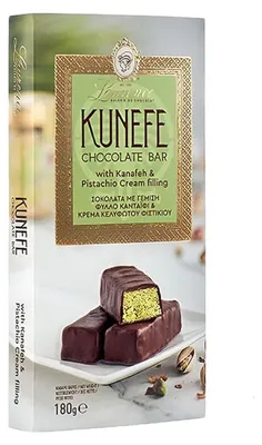 Image de Chocolat de Dubaï « Laurence Kunefe » fourré à la crème de pistache, 180 g