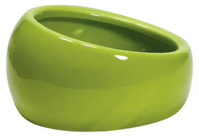 Zdjęcie produktu dla LIVING WORLD Ergonomiczna miska dla gryzoni duża zielona
