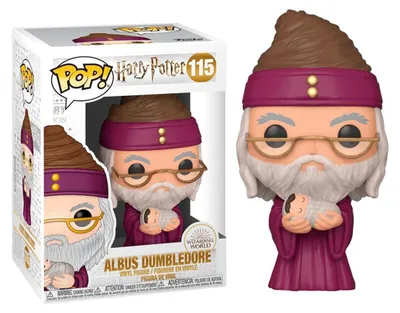 Immagine prodotto di Funko Pop! Harry Potter - Dumbledore z małym Harrym | Figurka Winylowa