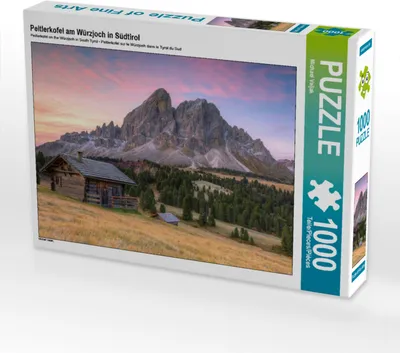 Produktbild von CALVENDO Puzzle Peitlerkofel am Würzjoch in Südtirol | 1000 Teile Lege-Größe 64x48cm Foto-Puzzle für glückliche Stunden