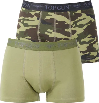 Produktbild von Top Gun Boxershorts Doppelpack TGUW002 Herren camo - olive L