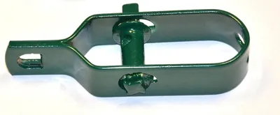 Produktbild von 50 Drahtspanner für Maschendrahtzäune, 100 mm lang, grün beschichtet