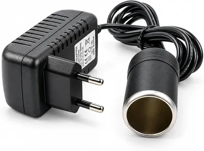 Produktbild von KFZ-Spannungswandler 36W - AC 230V zu DC 12V - 3A, Zigarettenanzünder-Autoladegerät - Adapter - Motorrad