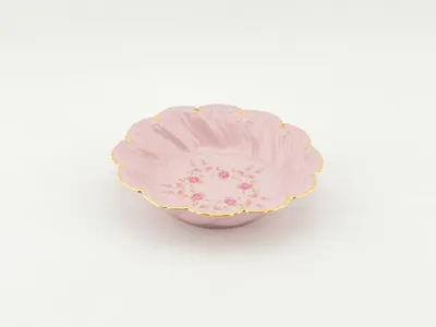 Produktbild von Schale Felicie 13,5 cm, Blumen, rosa Porzellan, Leander