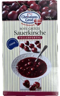 Produktbild von Dänische Rote Grütze Sauerkirsche 500g