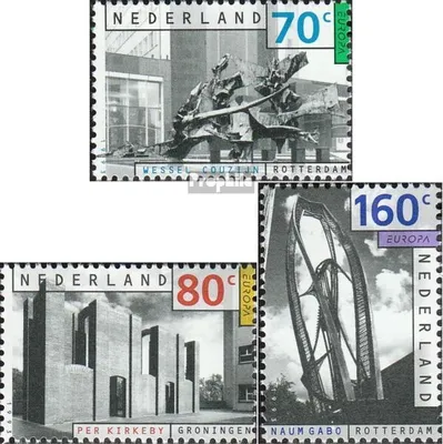 Produktbild von Briefmarken Niederlande 1993 Mi 1481-1483 (kompl.Ausg.) postfrisch Zeitgenössische Kunst