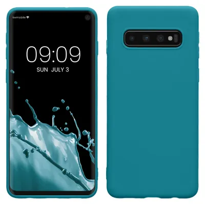 Produktbild von kwmobile KWM000009MS005C, Cover, Samsung, Galaxy S10, Farbe Petrol