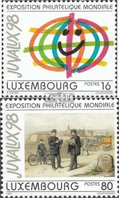 Produktbild von Briefmarken Luxemburg 1997 Mi 1423-1424 (kompl.Ausg.) postfrisch Briefmarkenausstellung