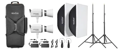 Immagine prodotto di Godox Litemons LA200R RGB LED Video Light 2 light kit