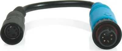 Produktbild von Caratec Safety Kamera-Adapter 4-polige Kupplung auf 6-poligen Schraubstecker