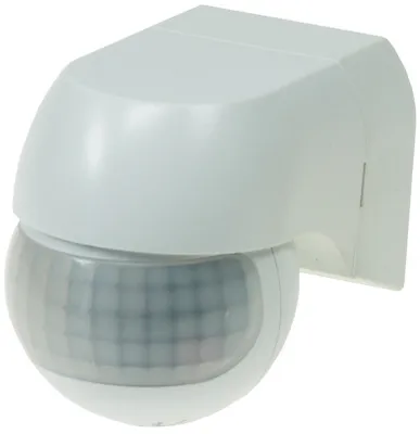 Zdjęcie produktu dla Natynkowy czujnik ruchu ChiliTec CBM-Slim 180° LED, IP44, 1-800W, biały