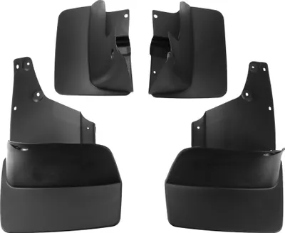 Image de Bavettes de boue pour Toyota Land Cruiser LC100 1998-2007 Avant & Arrière Bavettes de boue avec Accessoires de Montage