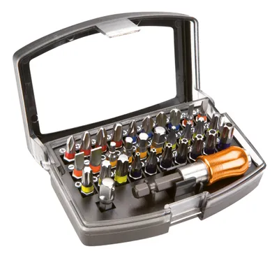 Immagine prodotto di NEO TOOLS Inserti per cacciavite con impugnatura, set di 32 pezzi.