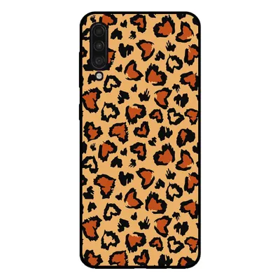 Produktbild von Smartphonica Telefoonhoesje voor Samsung Galaxy A30s  met tijgerprint - backcover met panterprint - Bruin