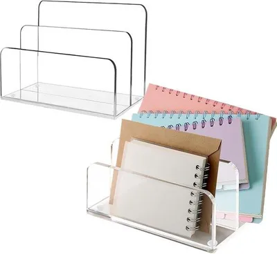 Produktbild von Famanu Mail Organizer - Transparente Acryl-Organizer - 2 Stück