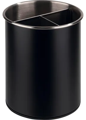 Image de APS Range-couverts, hauteur : 165 mm, ø : 130 mm noir