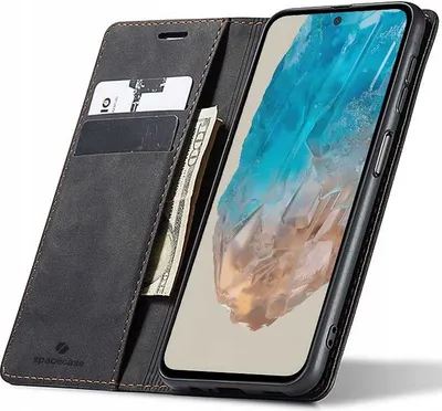 Image de SPACECASE Etui portefeuille pour Galaxy M35 5G Noir