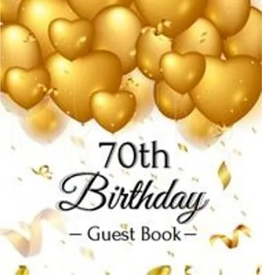 Produktbild von 70th Birthday Guest Book