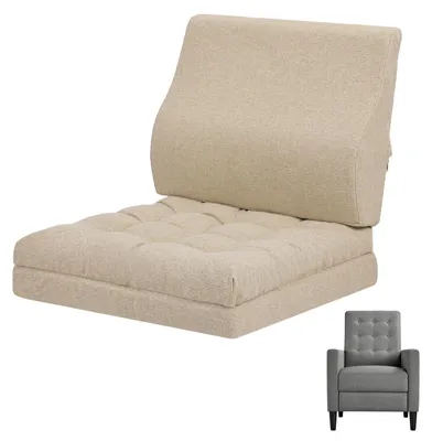 Productafbeelding van Zitkussen met Rugkussen Set, Ergonomisch Lendenkussen, Antislip voor Fauteuil & Bank