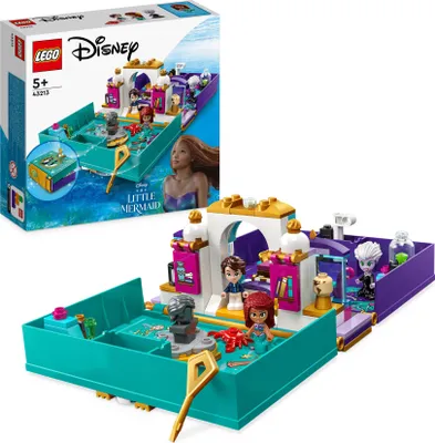 A LEGO Disney Princess The Little Mermaid fairytale book playset with micro-dolls.
