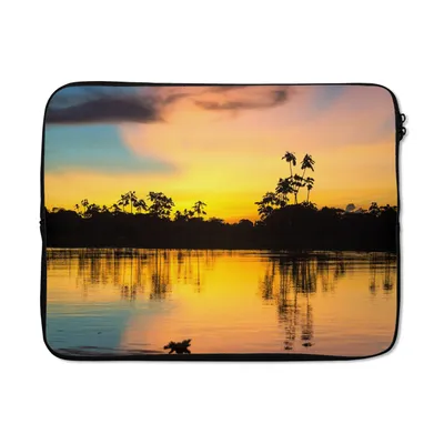 Produktbild von MuchoWow® Laptop Hülle 15 Zoll Wasser - Natur - Sommer - Himmel Laptoptasche - Laptoptasche - Sleeve - Rundum-Schutz