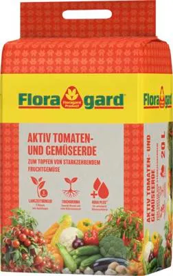Produktbild von Aktiv Tomaten- & Gemüseerde Floragard 20 L