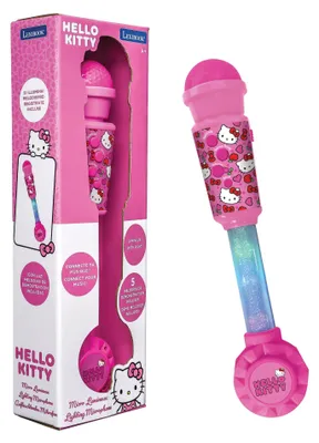 Immagine prodotto di Lexibook, Hello Kitty, microfono altoparlante luminoso, rosa, MIC90HK