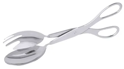 Produktbild von Salatzange, Servierzange, mit Gelenk, Edelstahl 18/10, 25 cm Länge