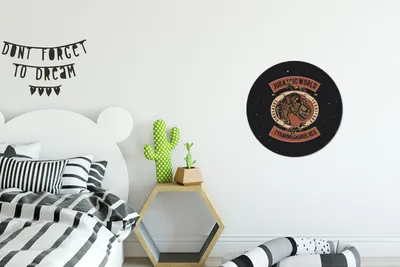 Produktbild von MuchoWow® - Schlafzimmer - Bilder - Der Kreis - Kunst für die Wohnung - Plastik - Kunstdruck - Wandbild