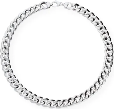 Produktbild von JuwelmaLux Panzer Halskette 925 Silber JL15-05-0062 45 cm