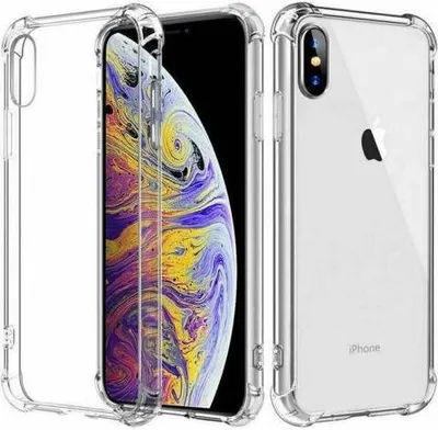 Produktbild von Silikonhülle für iPhone XS Max - Durchscheinend KP23603