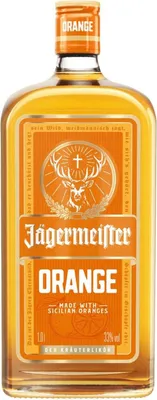 Obrázok produktu pre Jägermeister Orange s príchuťou sicílskych pomarančov fľaša 1000 ml