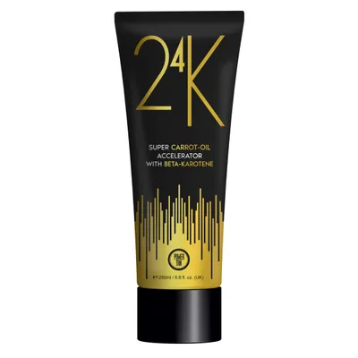 Image de Power Tan 24k Accélérateur de bronzage à l'huile de carotte 250 ml