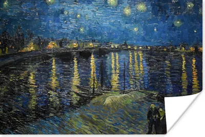 Produktbild von MuchoWow® Poster Van Gogh - Brücke - Alte Meister 30x20 cm - Plakate - Print