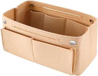 Immagine prodotto di Organizer da borsa Vilten beige da donna, 24x15x8 cm, con tasche interne